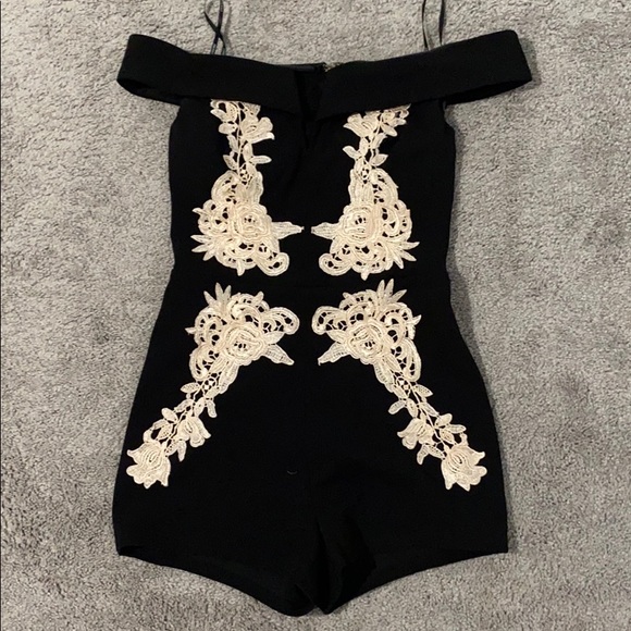 Forever 21 Pants - Formal off the shoulder romper